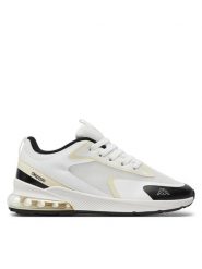 Kappa Sneakersy Logo Nagyo Kid 311I49W Biały. Białe buty sportowe chłopięce Kappa, bez wzorów, ze skóry, bez zapięcia. Za 149.99 zł.