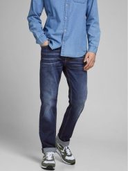Jack & Jones Jeansy Clark 12177444 Granatowy Regular Fit. Niebieskie jeansy męskie Jack & Jones. Za 329.99 zł.