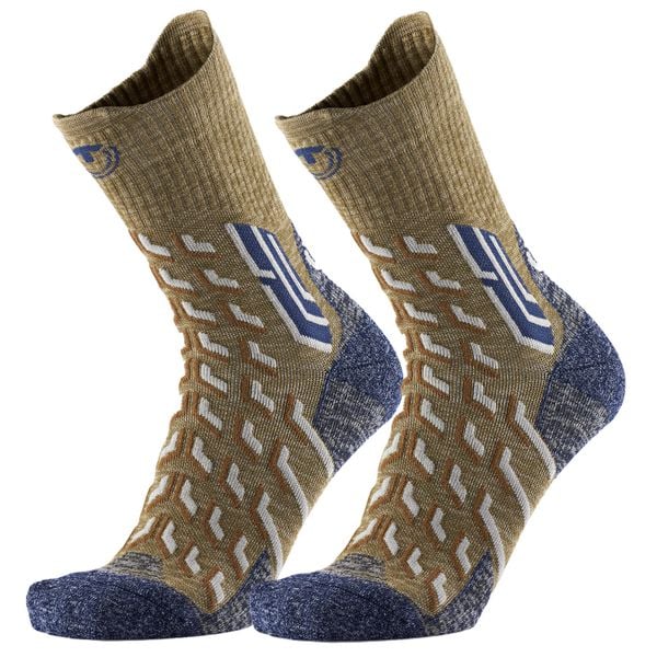 Skarpety trekkingowe dla doroslych Therm-ic Trekking Cool Crew wysokosc goleni. Niebieskie skarpetki damskie THERM-IC, bez wzorów, z bawełny. Za 112.00 zł.