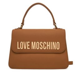 Torebka LOVE MOSCHINO. Brązowe torebki klasyczne damskie Love Moschino, bez wzorów, bez dodatków. Za 519.99 zł.
