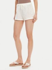 Roxy Szorty plażowe ERJX603449 Écru Regular Fit. Szorty damskie Roxy, bez wzorów, z bawełny. Za 159.99 zł.