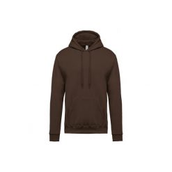 Bluza z kapturem Kariban. Brązowe bluzy z kapturem męskie KARIBAN, m. Za 146.50 zł.