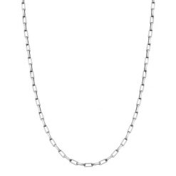 True Rebels Naszyjnik ze stali nierdzewnej w srebrze Naszyjniki 1 ct Męskie. Szare biżuteria dla mężczyzn True Rebels, srebrne. Za 149.99 zł.