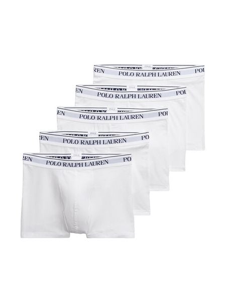 Polo Ralph Lauren Komplet bokserek 714864292010 Biały. Białe bokserki męskie Polo Ralph Lauren, bez wzorów, z bawełny. Za 274.99 zł.