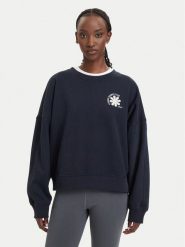 BOSS Bluza C Ever 6 50567113 Granatowy Oversize. Niebieskie bluzy bez kaptura damskie Boss, m, z bawełny. Za 554.99 zł.