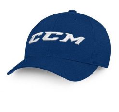 Czapka Team Flexfit - Dorośli - Granatowy L/XL. Niebieskie czapki męskie CCM, bez wzorów. Za 146.00 zł.