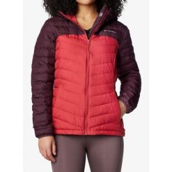 Kurtka puchowa damska Columbia Westridge Hooded Down Jacket. Czerwone kurtki damskie Columbia, m, bez wzorów, z puchu, bez kaptura. Za 496.99 zł.