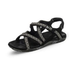 Sandały damskie Hannah Fria. Białe sandały damskie Hannah, bez wzorów, bez obcasa. W wyprzedaży za 198.15 zł.