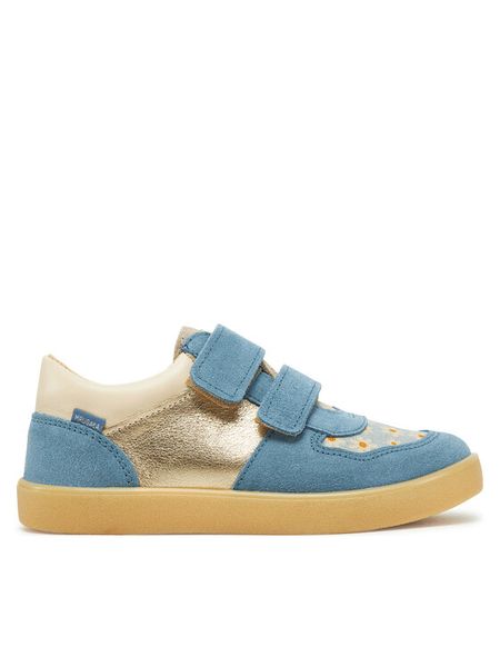 Mrugała Sneakersy 3312/5-62 Niebieski. Niebieskie buty sportowe dziewczęce Mrugała, bez wzorów, ze skóry, bez zapięcia. Za 209.99 zł.