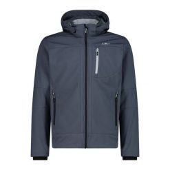 Kurtka męska turystyczna CMP 3A01787N. Białe kurtki męskie CMP, l, bez wzorów, z materiału, z kapturem. Za 234.99 zł.