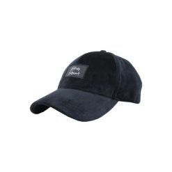 Aksamitna czapka Kentucky. Czarne czapki męskie KENTUCKY HORSEWEAR, bez wzorów, z weluru. Za 177.50 zł.