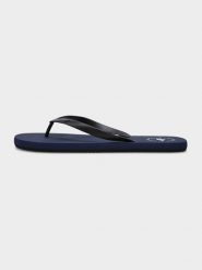 4F Japonki męskie 40. Niebieskie klapki i japonki męskie 4f, z gumy. Za 39.99 zł.