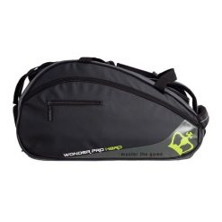 Czarna torba na padel Black Crown Wonder Pro 2.0, czarno-żółta. Czarne torebki klasyczne damskie BLACK CROWN, bez wzorów, bez dodatków. Za 383.99 zł.