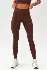Damskie legginsy sportowe fitness Rough Radical Zoya Classic. Brązowe legginsy damskie ROUGH RADICAL, s, bez wzorów, z elastanu. Za 135.92 zł.