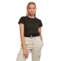 Koszulka damska Urban Classics Boxy GT. Czarne bluzki sportowe damskie Urban Classics, bez kołnierzyka, bez ramiączek. Za 160.50 zł.