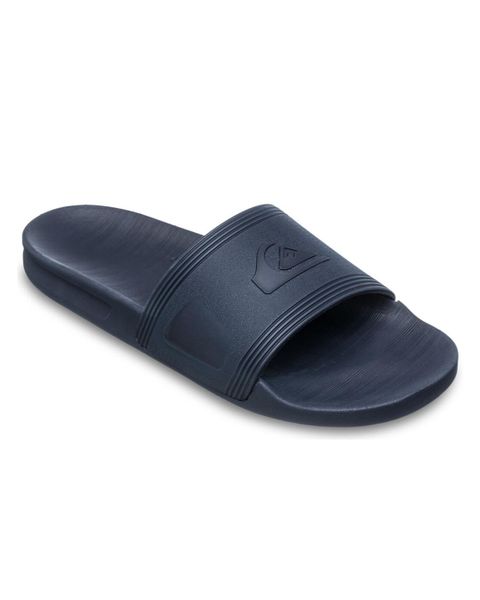 Sandały dla Mężczyzn DOCKYARD. Niebieskie sandały męskie Quiksilver, z materiału, bez zapięcia. Za 149.99 zł.