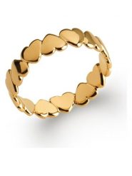 L'Atélier Précieux Pozłacany pierścionek rozmiar: 60. Żółte pierścionki damskie L'Atélier Précieux, pozłacane. Za 113.99 zł.