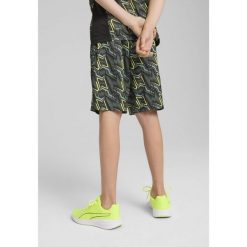 Młodzieżowe tkane szorty Essentials PUMA Black. Czarna szorty damskie Puma, bez wzorów, z gumy, młodzieżowe. Za 119.00 zł.