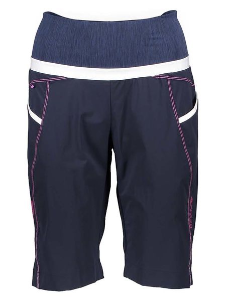 Crazy Szorty funkcyjne w kolorze granatowo-białym rozmiar: M. Niebieskie spodenki sportowe damskie Crazy, m, z materiału, outdoorowe. Za 118.28 zł.
