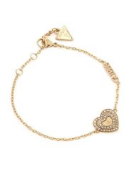 Guess Bransoletka JUBB04 031JW Złoty. Żółte bransoletki damskie Guess, metalowe. Za 239.99 zł.