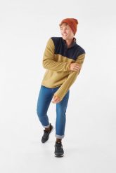 Bluza męska Viking Bamboo Lakeside Man. Brązowe bluzy bez kaptura męskie VIKING, l, z materiału. Za 197.94 zł.