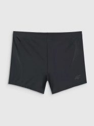 4F Kąpielówki w kolorze czarnym rozmiar: M. Czarne kąpielówki męskie 4f, m, bez wzorów, z materiału. Za 48.28 zł.