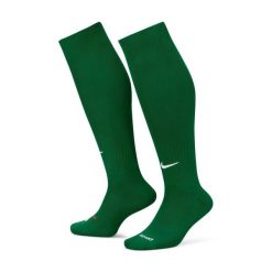 Skarpety piłkarskie Nike Classic II. Białe skarpetki męskie Nike, bez wzorów, z materiału. Za 39.99 zł.