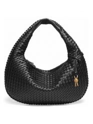 SUVRAI Torebka w kolorze czarnym - 48 x 33 x 5 cm rozmiar: onesize. Czarne torebki klasyczne damskie SUVRAI, bez wzorów, z materiału, bez dodatków. Za 152.99 zł.