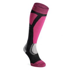 Skarpety narciarskie damskie Bridgedale Ski Easy On Merino Performance. Czarne skarpetki damskie Bridgedale, bez wzorów. Za 78.99 zł.