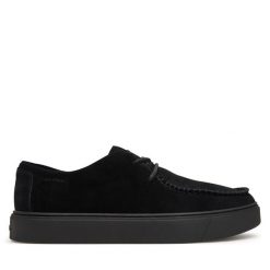 Półbuty Calvin Klein. Czarne półbuty męskie CALVIN KLEIN, bez zapięcia. Za 649.99 zł.