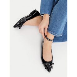 Baleriny MEXX. Czarne baleriny damskie Mexx, bez wzorów, bez obcasa. Za 299.99 zł.