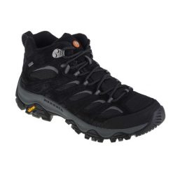 Buty trekkingowe męskie Merrell Moab 3 Mid Gtx Gore-tex. Czarne buty trekkingowe męskie MERRELL, z gore-texu, za kostkę, bez zapięcia, trekkingowe, gore-tex. Za 754.00 zł.