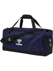 Torba sportowa Hummel Core 2.0. Czarne torby męskie na ramię HUMMEL, bez wzorów, z poliamidu, na ramię. Za 166.00 zł.