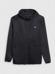 4F Bluza w kolorze czarnym rozmiar: S. Czarne bluzy bez kaptura męskie 4f, s, z materiału. Za 153.71 zł.