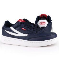Buty męskie sportowe Fila SEVARO. Białe buty sportowe na co dzień męskie Fila, bez zapięcia. W wyprzedaży za 199.00 zł.