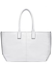 LIEBESKIND BERLIN Skórzana torebka "Chelsea M" w kolorze białym - 36 x 27 x 15 cm rozmiar: onesize. Białe torebki klasyczne damskie LIEBESKIND BERLIN, bez wzorów, z materiału, bez dodatków. Za 571.03 zł.
