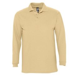 Koszulka Polo Z Długim Rękawem Dla Dorosłych Unisex Winter II. Brązowe bluzki damskie SOL'S, s, bez wzorów, casualowe, bez kołnierzyka, bez ramiączek. Za 107.99 zł.