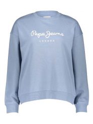 Pepe Jeans Bluza w kolorze błękitnym rozmiar: XL. Niebieskie bluzy bez kaptura damskie Pepe Jeans, xl, z bawełny. Za 146.85 zł.