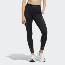 Legginsy treningowe damskie Adidas Th H.Rdy. Czarne legginsy damskie Adidas, s, bez wzorów, z elastanu, na fitness i siłownię. Za 186.00 zł.