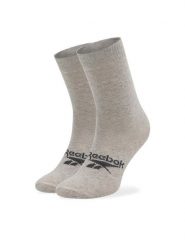 Reebok Skarpety długie Act Fo Mid Crew Shock GI0076 Szary. Szare skarpetki męskie Reebok, bez wzorów, z materiału. Za 26.99 zł.