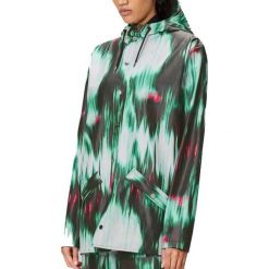 Kurtka RAINS JACKET W3 Zielony. Zielone kurtki damskie Rains, bez wzorów, z syntetyku, bez kaptura. Za 403.76 zł.