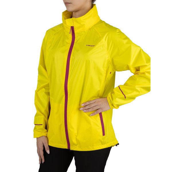 Kurtka przeciwdeszczowa damska Viking Rainier Lady. Żółte kurtki damskie VIKING, l, bez wzorów, bez kaptura. W wyprzedaży za 151.99 zł.