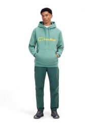 Berghaus Bluza "Logo" w kolorze miętowym rozmiar: 48. Zielone bluzy z kapturem męskie Berghaus, z bawełny. Za 173.99 zł.