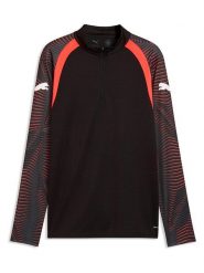 Puma Koszulka sportowa "individualFINAL" w kolorze czarno-pomarańczowym rozmiar: L. Czarne t-shirty sportowe męskie Puma, l, bez ramiączek, outdoorowe. Za 134.95 zł.