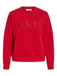 Vila Bluza "Reflect" w kolorze czerwonym rozmiar: L. Czerwone bluzy bez kaptura damskie Vila, l. Za 154.95 zł.
