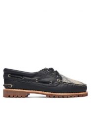 Timberland Półbuty TB0A2GNVAFT1 Czarny. Czarne półbuty damskie Timberland, bez wzorów, ze skóry, bez obcasa, na płaskiej podeszwie. Za 899.99 zł.