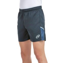 Short Bullpadel Batio. Niebieskie szorty męskie bullpadel, bez wzorów, z meshu. Za 148.30 zł.