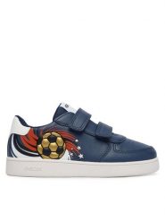 Geox Sneakersy J Eclyper Boy J65LSD 0FU54 CB41Z S Granatowy. Niebieskie trampki i tenisówki chłopięce Geox, bez wzorów, ze skóry, bez zapięcia. Za 229.99 zł.