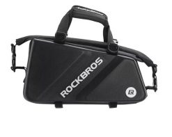 Torba na bagażnik rowerowy Rockbros 30140090001 (11,6l). Czarne torby męskie na ramię ROCKBROS, bez wzorów, z materiału, na ramię, duże. Za 187.00 zł.