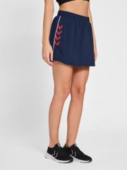 Spódnica damska Hummel Pro Grid Game. Niebieskie spódniczki damskie HUMMEL, m, bez wzorów, z dżerseju, eleganckie, z standardowym stanem, moda ciążowa, sportowe. Za 169.47 zł.